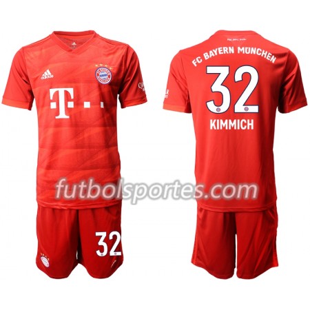 Camisetas Niños Bayern de Múnich KIMMICH 32 Primera Equipacion 2019/2020
